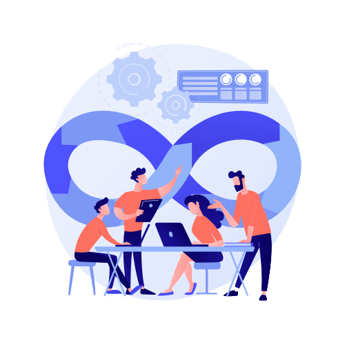 Usługi DevOps — ilustracja